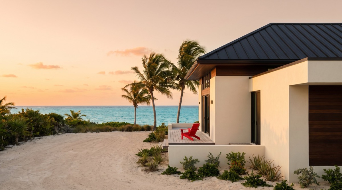Villa moderna frente al mar en República Dominicana